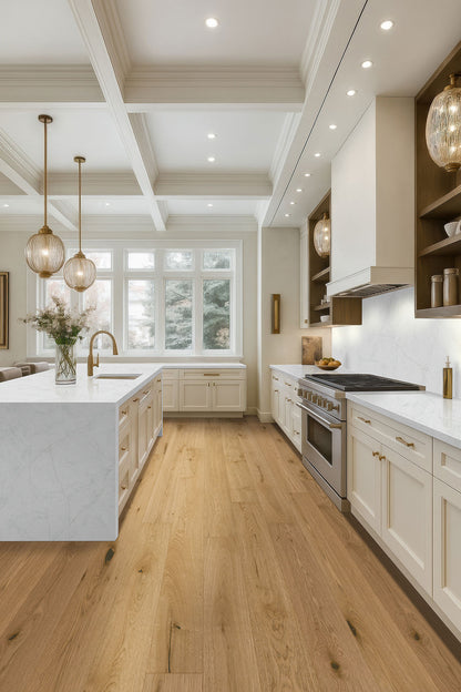 MSI Ladson Leander Oak 7.5 in. x 75 in. 1/2 in. Thick 2mm Veneer Engineered Hardwood Flooring