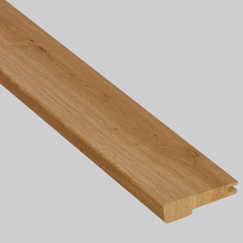 MSI Leander Oak 0.5 in. T x 78 in. L x 3 in. W Wood Flush Stair Nose Eased Edge Molding for Engineered Hardwood Flooring