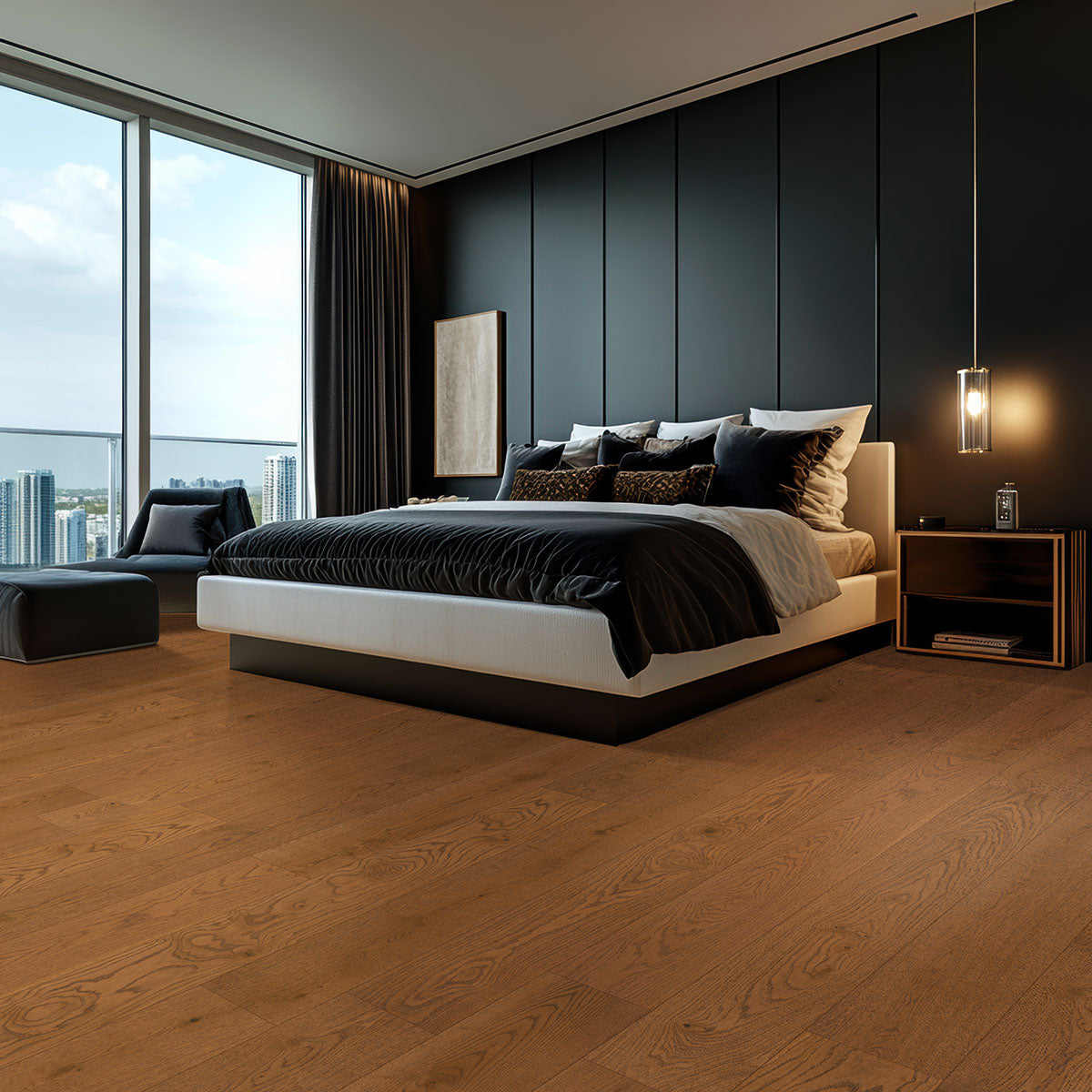 MSI Ladson Scarborough Buff 7.5 in. x 75 in. 1/2 in. Thick 2mm Veneer Engineered Hardwood Flooring
