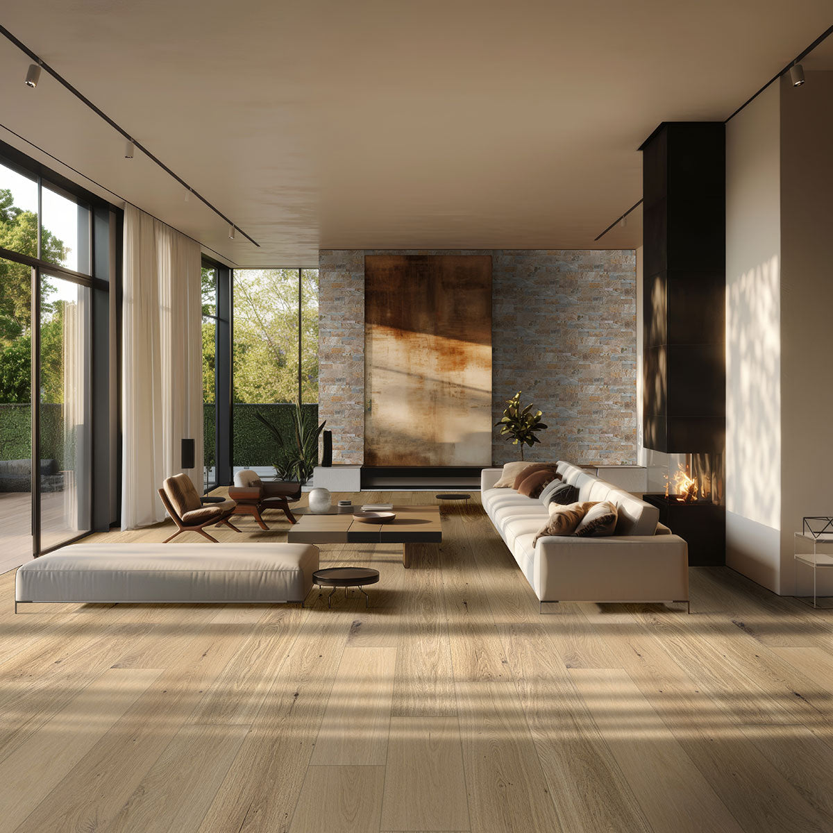 MSI Ladson-Tualatin Blonde Engineered Hardwood 7.5"W X 75"L 1/2"Thick 2MM Veneer (35.25sqft/Box)