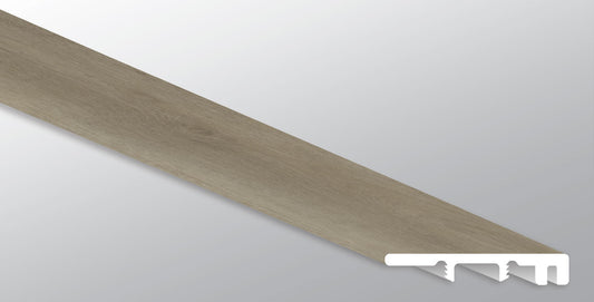 MSI Lark 0.25 in. T x 94 in. L x 1.5 in. W Vinyl End Cap Molding for Luxury Vinyl Flooring