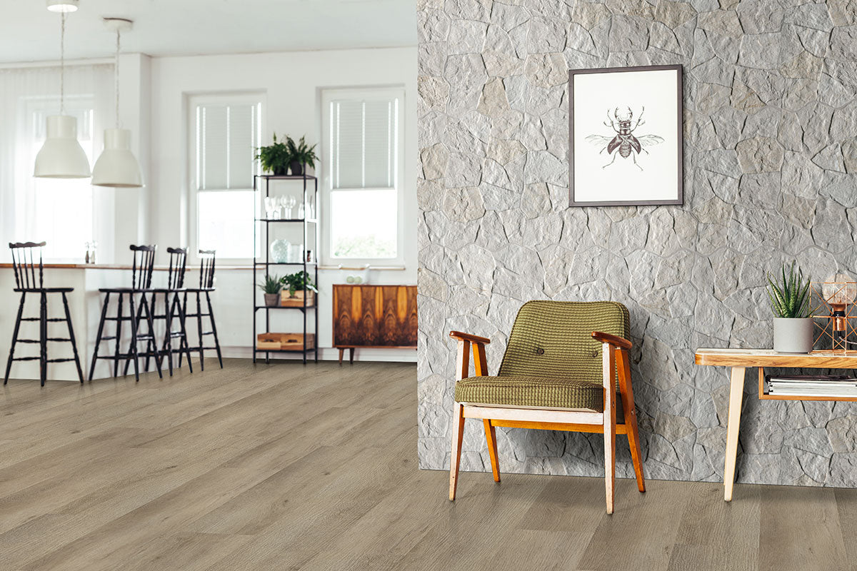 MSI Studio Lark 9 in. x 48 in. 9mm Rigid Core Luxury Vinyl Plank Flooring, Waterproof, 30 MIL Wear Layer