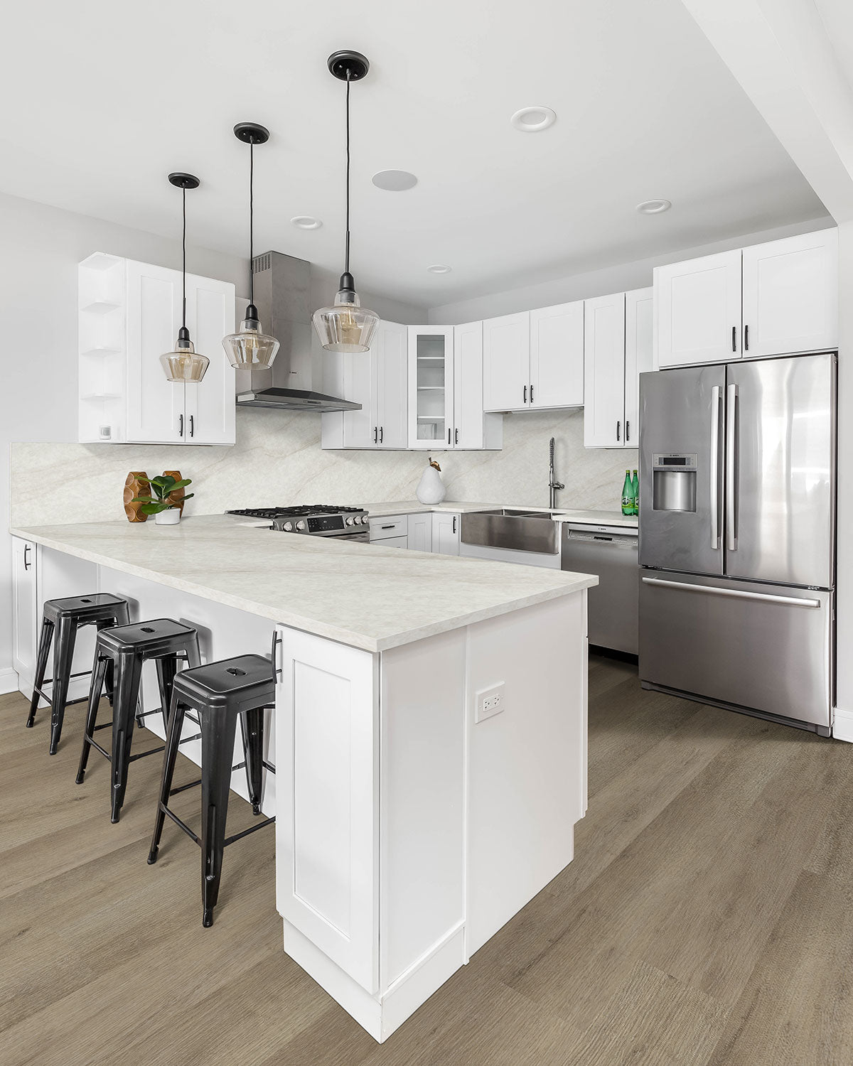 MSI Studio Lark 9 in. x 48 in. 9mm Rigid Core Luxury Vinyl Plank Flooring, Waterproof, 30 MIL Wear Layer