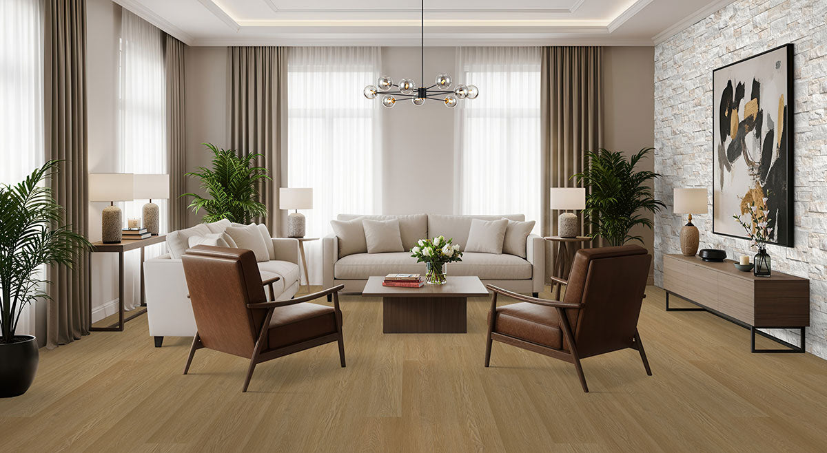 MSI Laurel Meadowrun 9 in. x 48 in. 5mm Rigid Core Luxury Vinyl Plank Flooring, 20 MIL Wear Layer