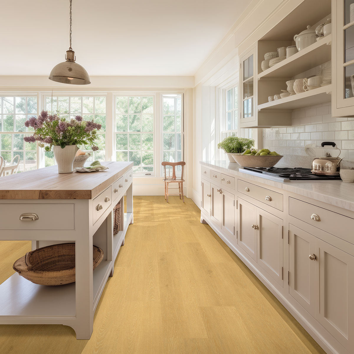 MSI Laurel Selbourne 9 in. x 48 in. 5mm Rigid Core Luxury Vinyl Plank Flooring, Click Lock, 20 MIL Wear Layer