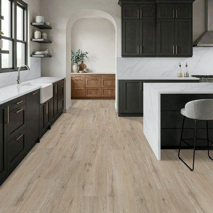 MSI Laurel Umbervale 9 in. x 48 in. 5mm Rigid Core Luxury Vinyl Plank Flooring, 20 MIL Wear Layer