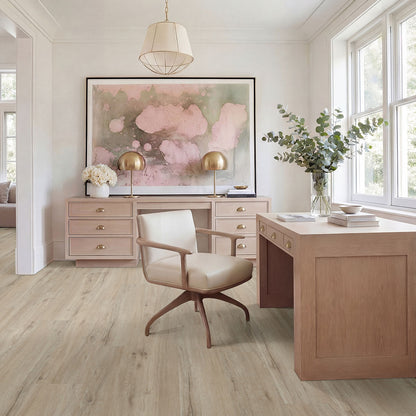 MSI Laurel Umbervale 9 in. x 48 in. 5mm Rigid Core Luxury Vinyl Plank Flooring, 20 MIL Wear Layer