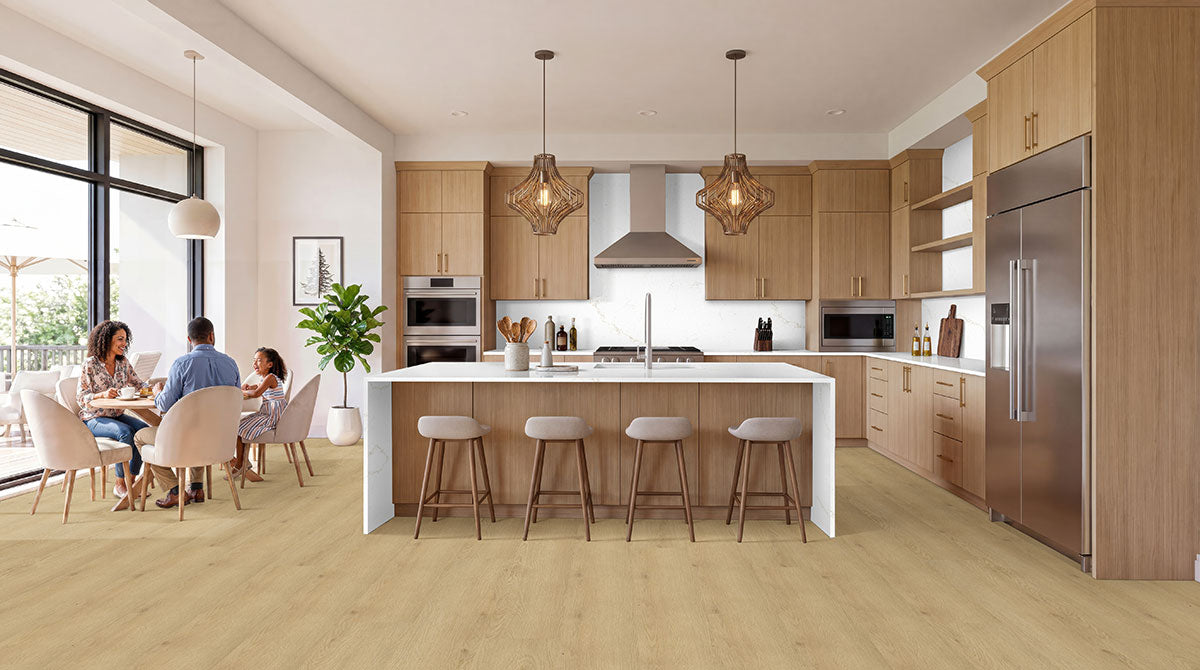 MSI Laurel Ventaro 9 in. x 48 in. 5mm Rigid Core Luxury Vinyl Plank Flooring, 20 MIL Wear Layer