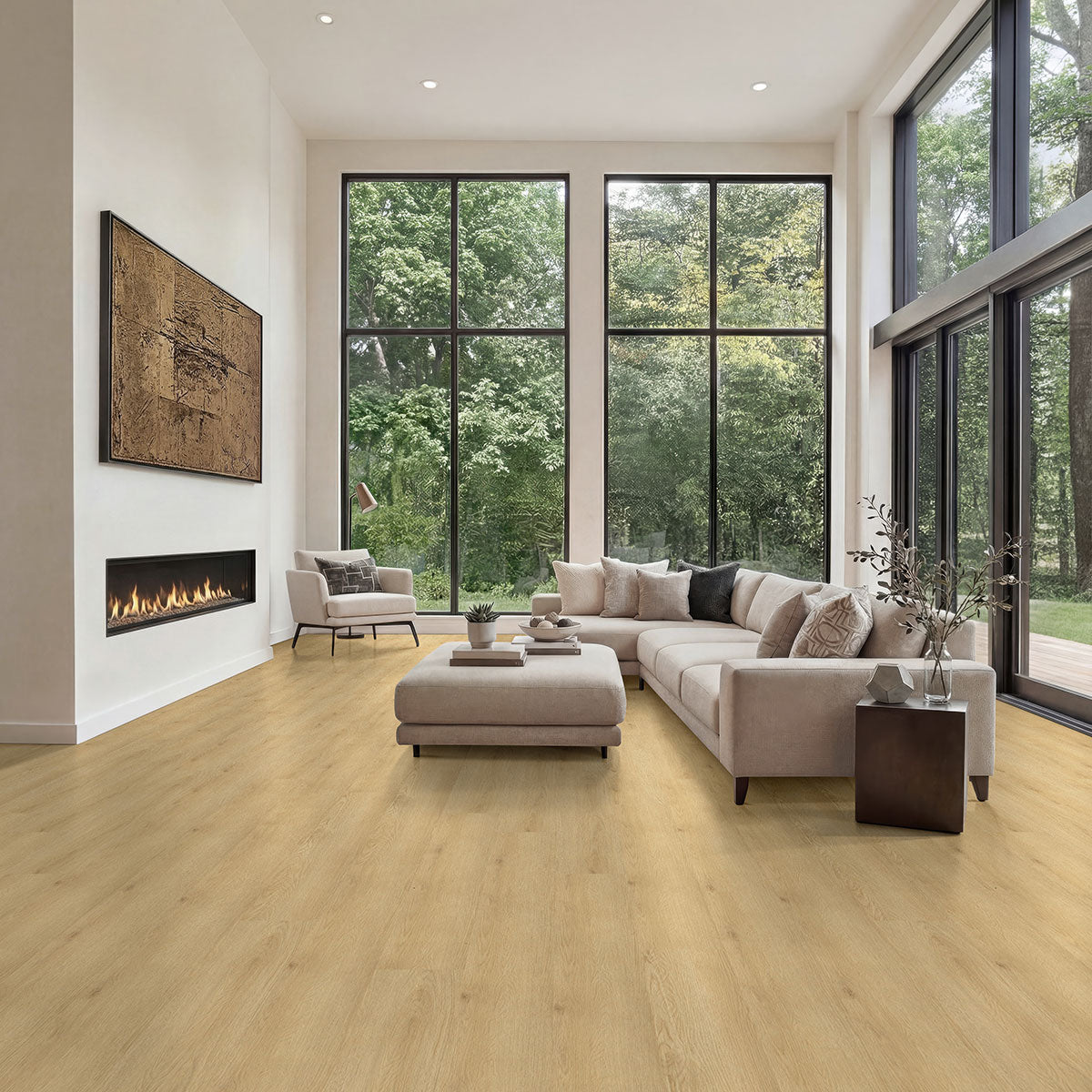MSI Laurel Ventaro 9 in. x 48 in. 5mm Rigid Core Luxury Vinyl Plank Flooring, 20 MIL Wear Layer