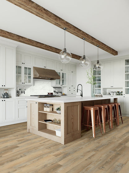 MSI Katavia Lime Washed Oak 6 in. x 48 in. 2mm Glue Down Luxury Vinyl Plank Flooring, 6 MIL Wear Layer