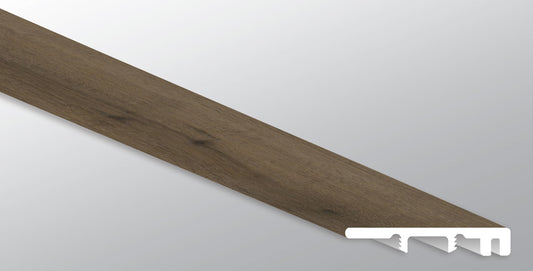 MSI Malden 0.25 in. T x 94 in. L x 1.5 in. W Vinyl End Cap Molding for Luxury Vinyl Flooring