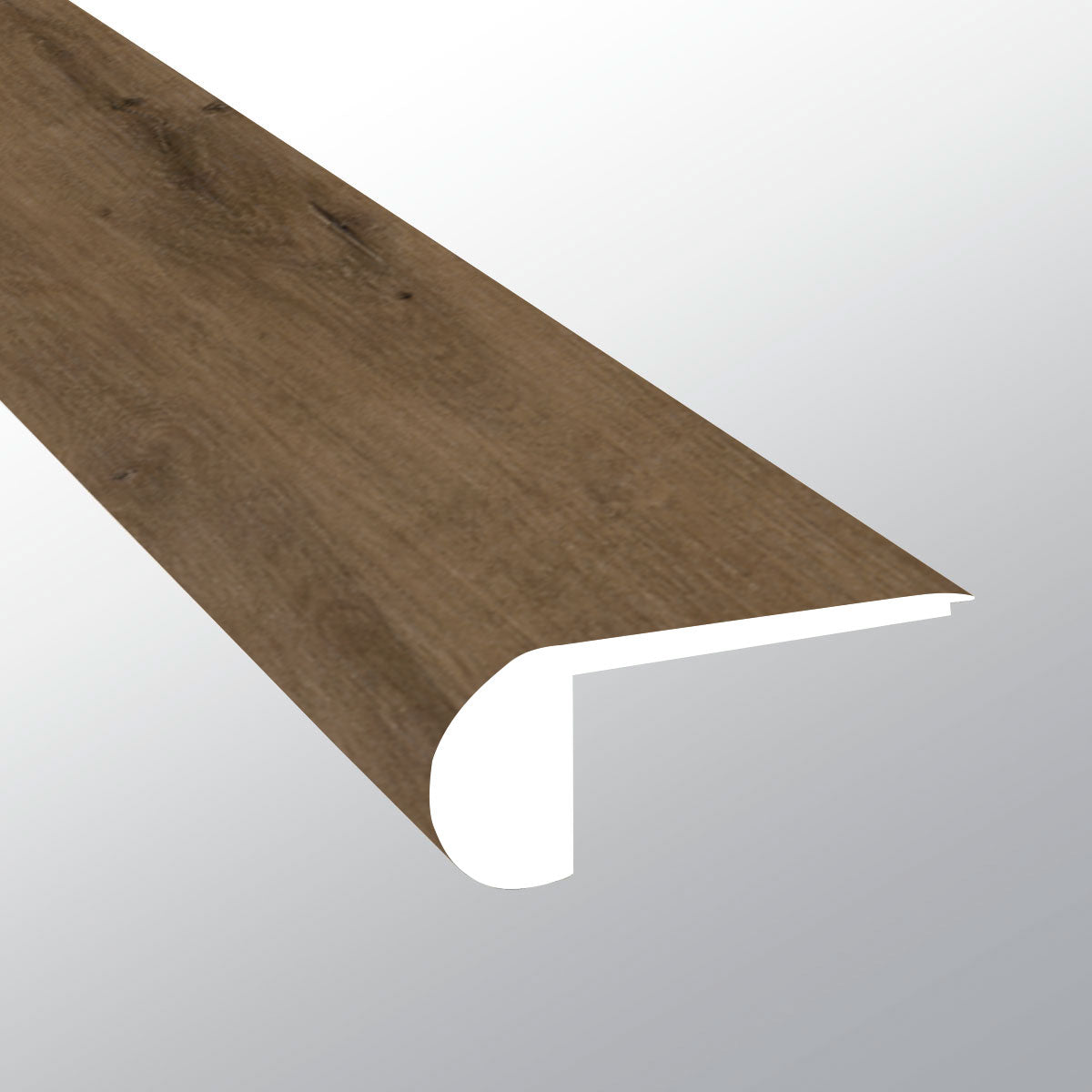 MSI Malden 0.75 in. T x 94 in. L x 2.75 in. W Vinyl Flush Stair Nose Molding for Luxury Vinyl Flooring