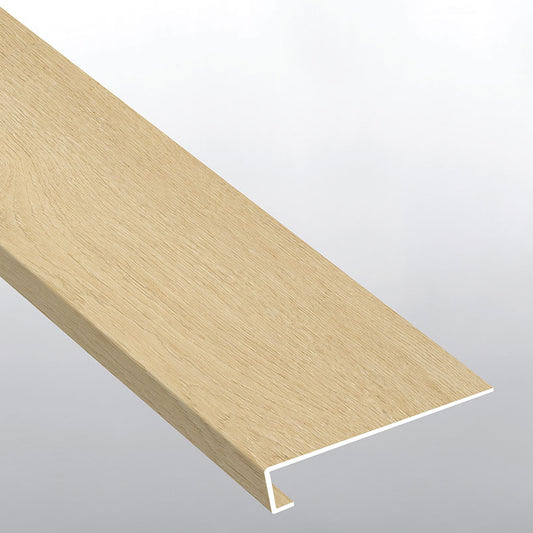 MSI Malta 1.25 in. T x 47.25 in. L x 12 in. W Vinyl Stair Tread Eased Edge Molding for Luxury Vinyl Flooring Wrapped