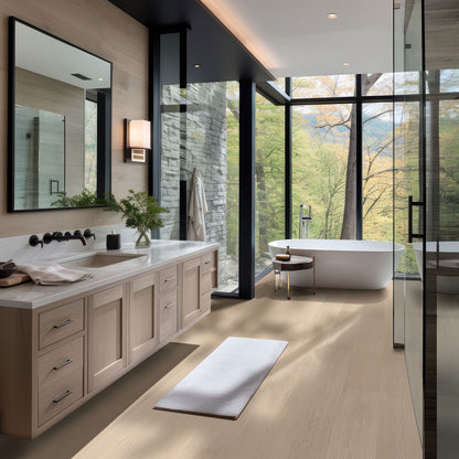 MSI Laurel Malta 9 in. x 48 in. 5mm Rigid Core Luxury Vinyl Plank Flooring, Click Lock, Waterproof, 20 MIL Wear Layer