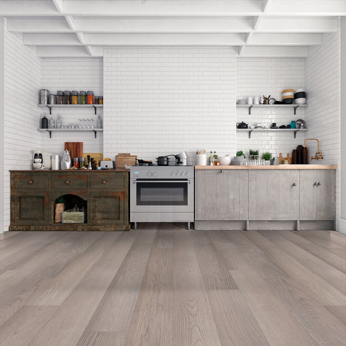 MSI McCarran-Bourland Engineered Hardwood 9.5"W X 86"L 5/8 Thickness 4MM Veneer (34.1sqft/Box)