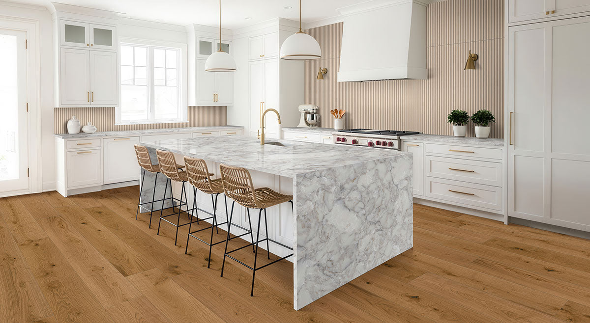 MSI McCarran Leander Oak 9.5 in. x 86 in. 5/8 in. Thickness 4mm Veneer Engineered Hardwood Flooring
