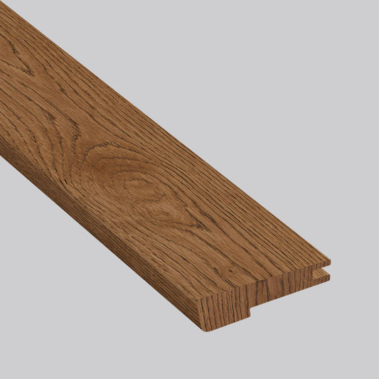 MSI Leander Oak 0.63 in. T x 78 in. L x 3 in. W Wood Flush Stair Nose Eased Edge Molding for Engineered Hardwood Flooring