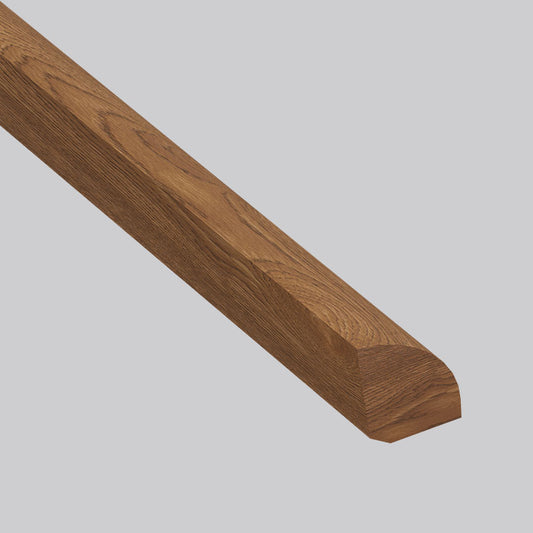 MSI Leander Oak 0.75 in. T x 78 in. L x 0.75 in. W Wood Quarter Round Molding for Engineered Hardwood Flooring