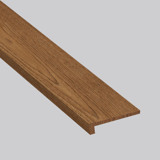 MSI Leander Oak 0.63 in. T x 48 in. L x 11.25 in. W Wood Stair Tread Molding for Engineered Hardwood Flooring