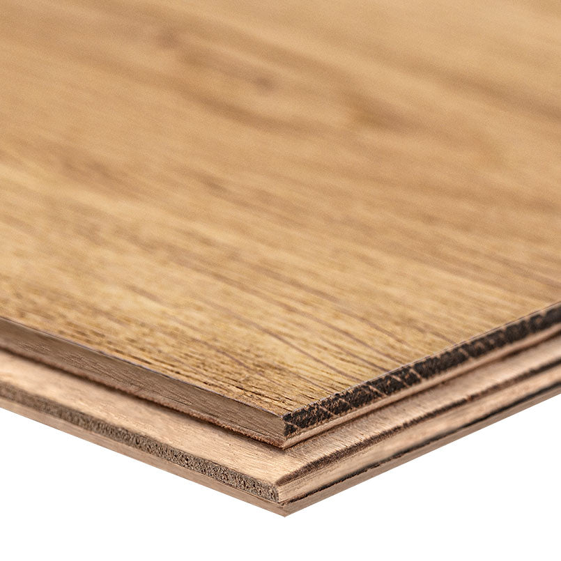MSI McCarran-Montevideo Oak Engineered Hardwood 9.5"W X 86"L 5/8 Thickness 4MM Veneer (34.1sqft/Box)