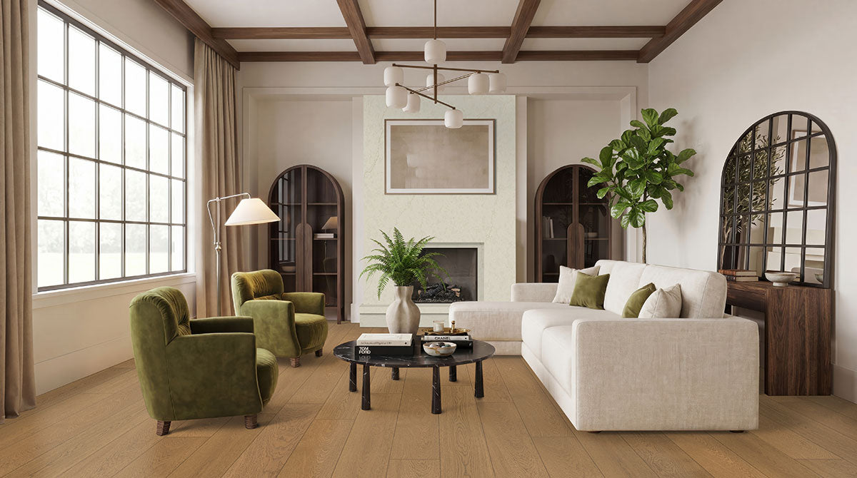 MSI McCarran Reserve Adriel Oak 9.5 in. x 86 in. 5/8 in. Thickness 4mm Veneer Engineered Hardwood Flooring