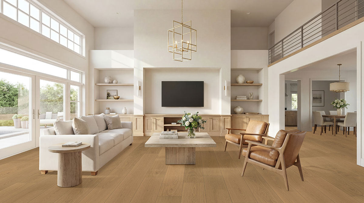 MSI McCarran Reserve Bramlett 9.5 in. x 86 in. 5/8 in. Thickness 4mm Veneer Engineered Hardwood Flooring