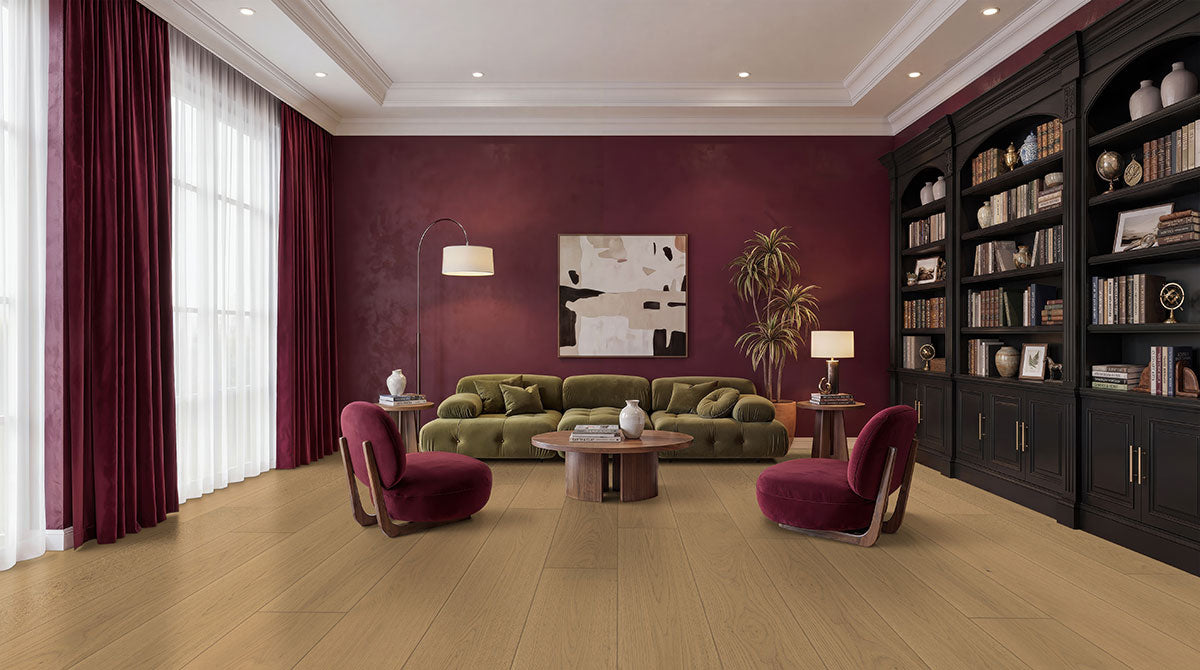 MSI McCarran Reserve Bramlett 9.5 in. x 86 in. 5/8 in. Thickness 4mm Veneer Engineered Hardwood Flooring