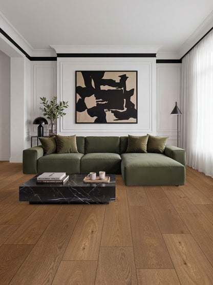 MSI McCarran Reserve Leander Oak 9.5 in. x 86 in. 5/8 in. Thickness 4mm Veneer Engineered Hardwood Flooring