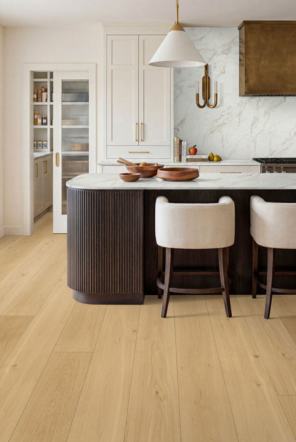 MSI McCarran Reserve Tualatin Blonde 9.5 in. x 86 in. 5/8 in. Thickness 4mm Veneer Engineered Hardwood Flooring