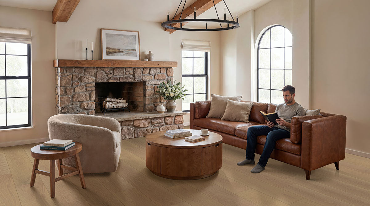 MSI McCarran Reserve Whitlock 9.5 in. x 86 in. 5/8 in. Thickness 4mm Veneer Engineered Hardwood Flooring