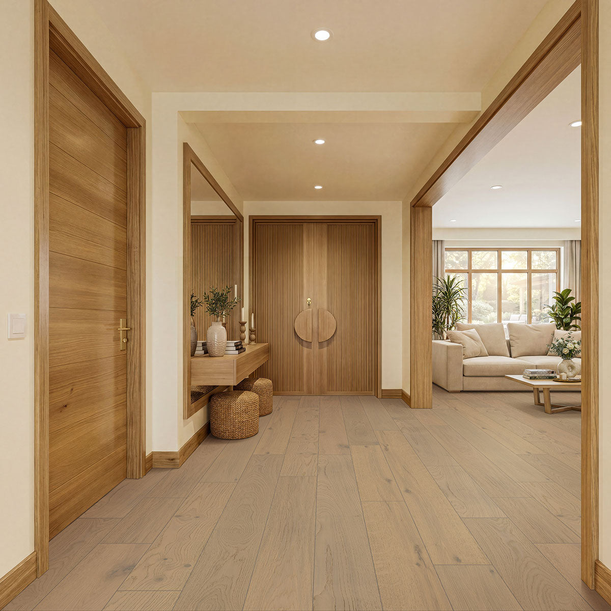 MSI McCarran Talren 9.5 in. x 86 in. 5/8 in. Thickness 4mm Veneer Engineered Hardwood Flooring