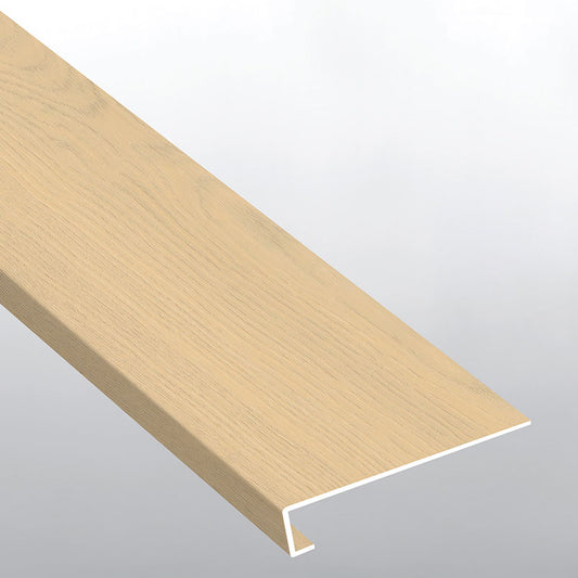 MSI Mellshire 1.25 in. T x 47.25 in. L x 12 in. W Vinyl Stair Tread Eased Edge Molding for Luxury Vinyl Flooring Wrapped