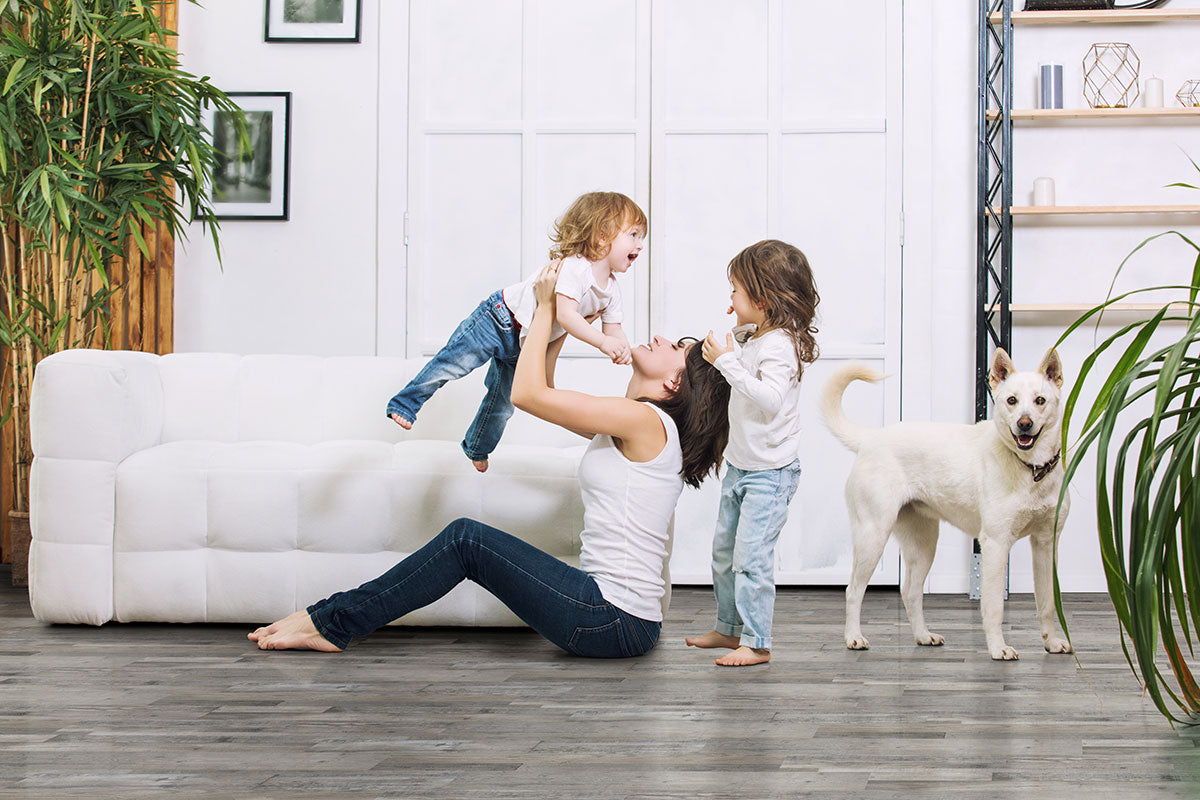MSI Cyrus Mezcla 7 in. x 48 in. 5mm Rigid Core Luxury Vinyl Plank Flooring, Click Lock, Waterproof, 12 MIL Wear Layer