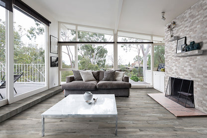 MSI Cyrus Mezcla 7 in. x 48 in. 5mm Rigid Core Luxury Vinyl Plank Flooring, Click Lock, Waterproof, 12 MIL Wear Layer