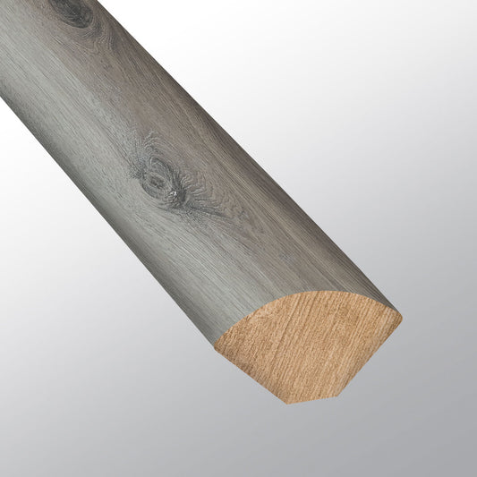 MSI Midnight Maple 0.64 in. T x 94 in. L x 0.75 in. W Vinyl Quarter Round Molding for Luxury Vinyl Flooring