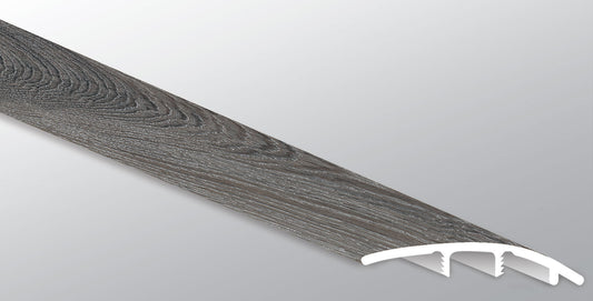MSI Midnight Maple 0.345 in. T x 94 in. L x 1.77 in. W Vinyl Reducer Molding for Luxury Vinyl Flooring