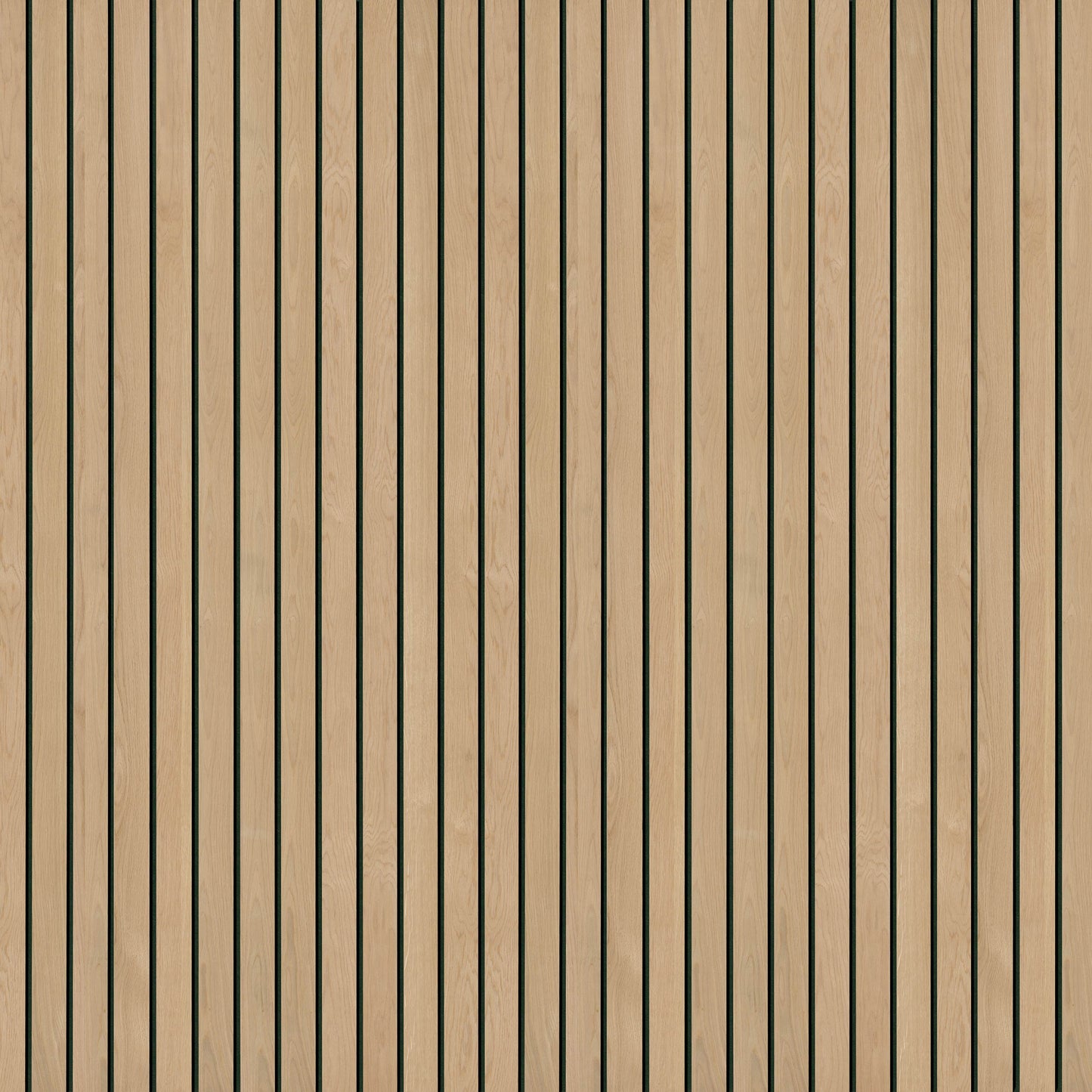 MSI-NATURAL MACRO 94.5 In. x 9.5 In. 3D Fluted Wood Slat Acoustic Sound Absorbing Wall Paneling (Set of 4)