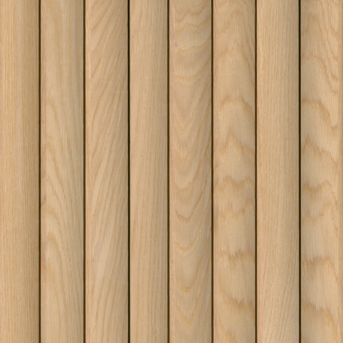 MSI-NATURAL REEDED 94.5 In. x 9.5 In. 3D Fluted Wood Slat Acoustic Sound Absorbing Wall Paneling (Set of 4)