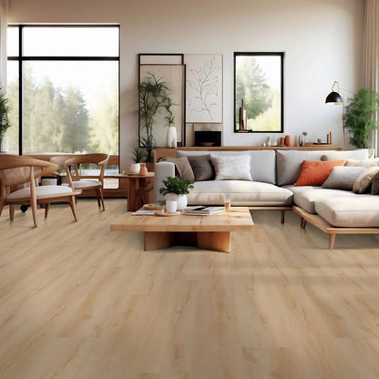 MSI Nove Plus Fallonton 9 in. x 48 in. 2mm Glue Down Luxury Vinyl Plank Flooring, Waterproof, 12 MIL Wear Layer