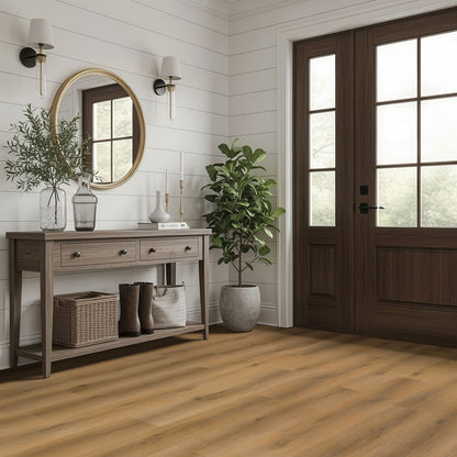 MSI Nove Scandi 9 in. x 48 in. 2mm Glue Down Luxury Vinyl Plank Flooring, Waterproof, 6 MIL Wear Layer