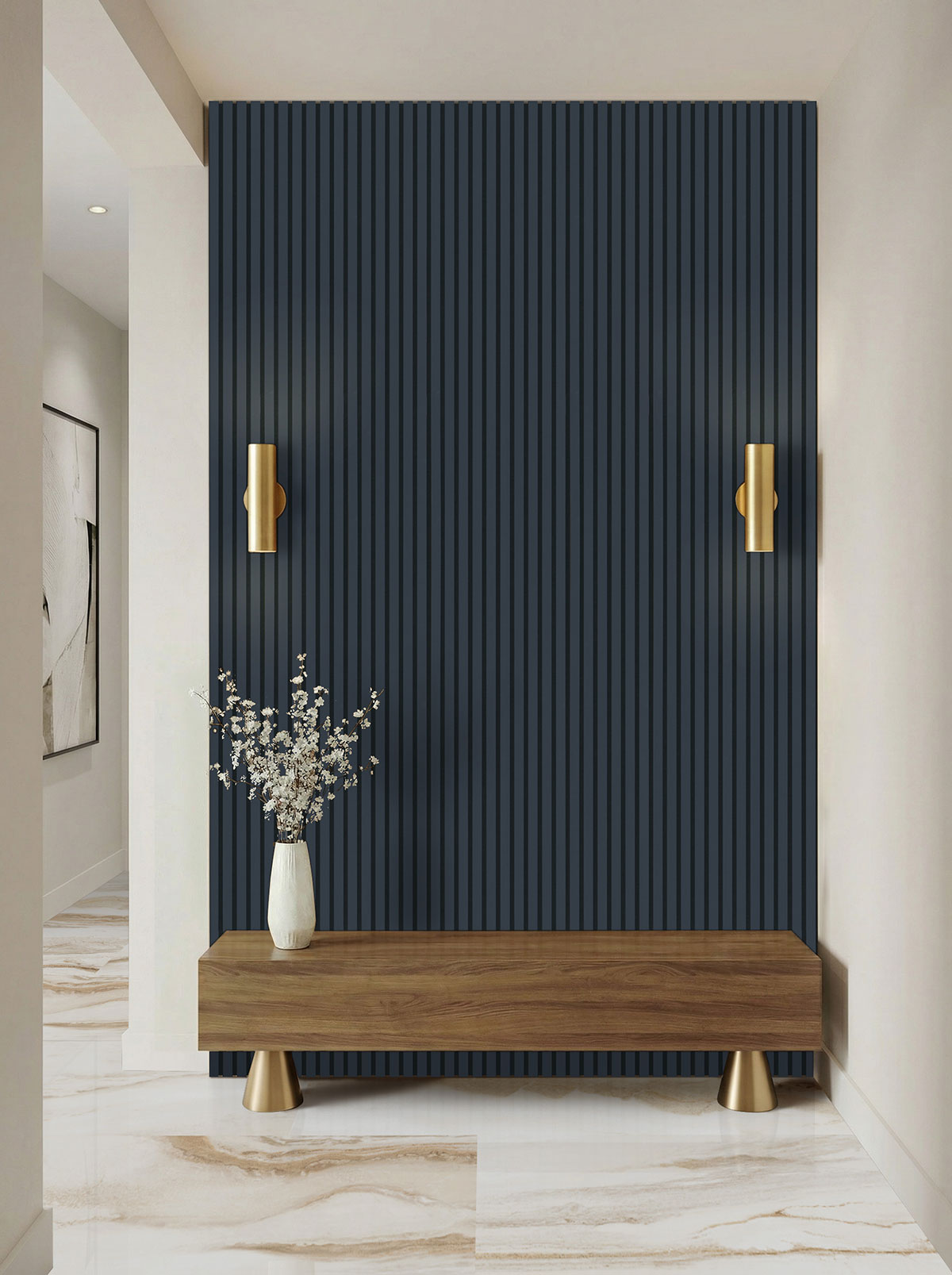 MSI Navy acoustic sound-absorbing wall panel, view 5