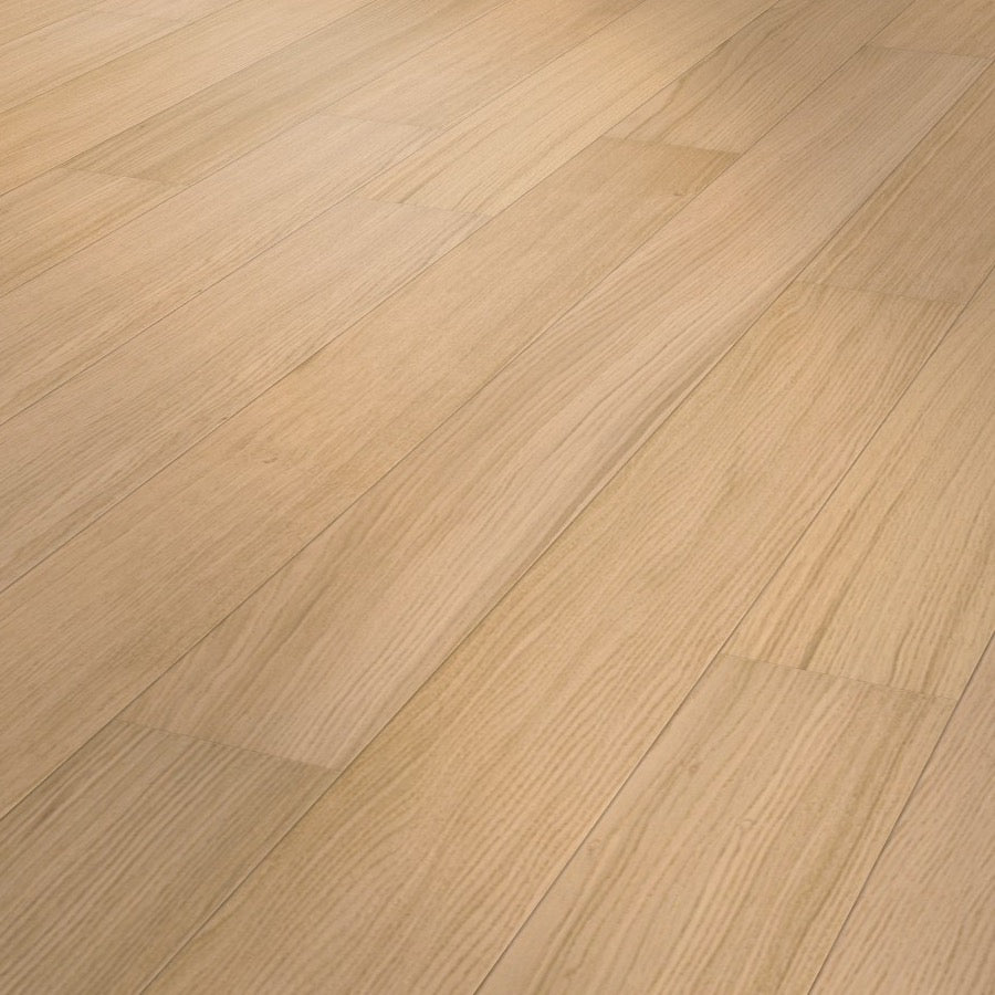 Parky Deluxe+ Ivory Oak Premium oak veneer wood flooring - surface