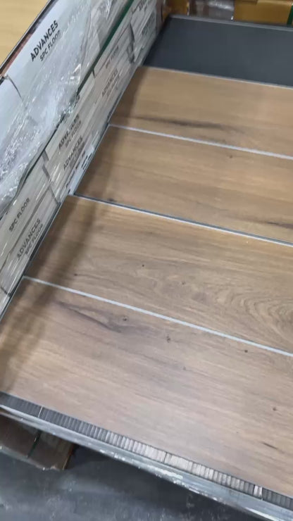Timeless Oak  6.5MM 22MIL 7"W X 48"L Click Lock Waterproof Luxury Vinyl Plank Flooring (19.05 sq.ft./ctn)