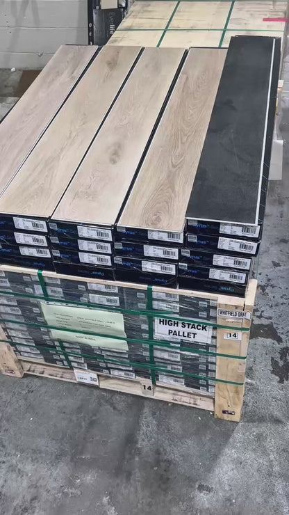 MSI-Cyrus Whitfield Gray 5MM 12MIL 7" X 48" Click Lock Waterproof Luxury Vinyl Plank Flooring (23.77sqft/Box)