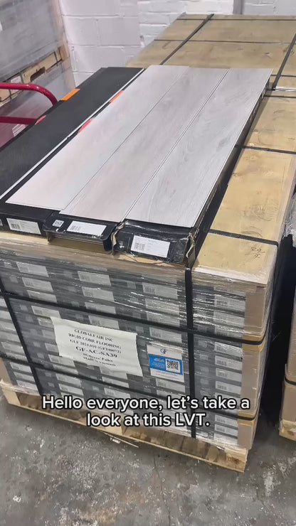 MNY 39 5MM - 22MIL - 7" X 48" Click Lock Waterproof Luxury Vinyl Plank Flooring (26.43sqft/Box)