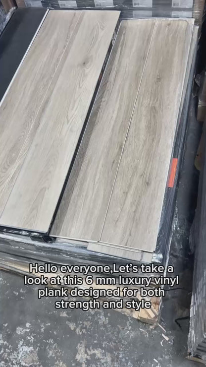 MNY 11 6MM - 22MIL - 7" X 48" Click Lock Waterproof Luxury Vinyl Plank Flooring (21.63sqft/Box)