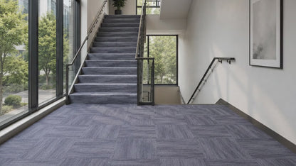 Modentro Cloudwave 24x24 Multi-Level Loop Commercial Carpet Tile (72 sq ft/box)
