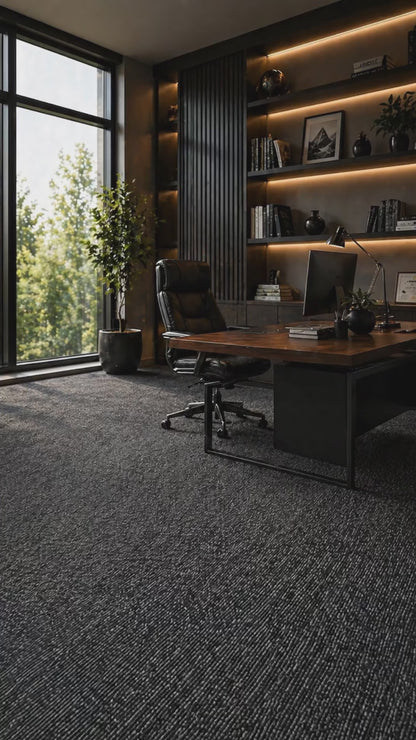 Modentro Shadow 24x24 Multi-Level Loop Commercial Carpet Tile (72 sq ft/box)