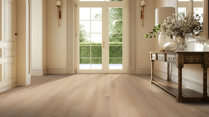 MSI Studio Quillian 9 in. x 48 in. 9mm Rigid Core Luxury Vinyl Plank Flooring, Waterproof, 30 MIL Wear Layer