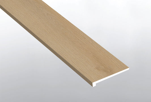 MSI Quillian 1.25 in. T x 47.25 in. L x 12 in. W Vinyl Stair Tread Eased Edge Molding for Luxury Vinyl Flooring